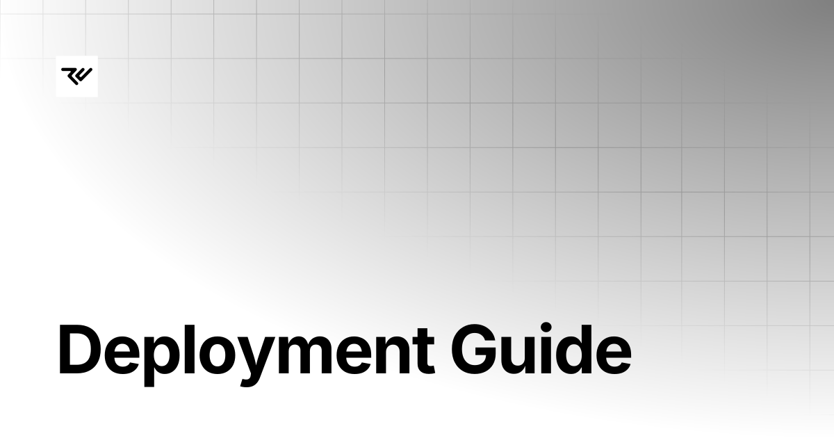 Deployment Guide | RootCause.ai Docs